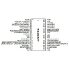 DSPIC30F3014 30I/P 16-Bit 30MIPs Mikrodenetleyici DIP-40