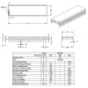 DSPIC30F4013-30I/P 16-Bit 30MIPs Mikrodenetleyici DIP-40