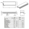 PIC18F4520 I/P DIP-40 8-Bit 40MHz Mikrodenetleyici