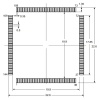 STM32F205ZCT6 32 Bit 120MHz Mikrodenetleyici LQFP144