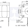 Nema 14 - 200 Adım Step Motor Bipolar - 35x36mm - 2.7V