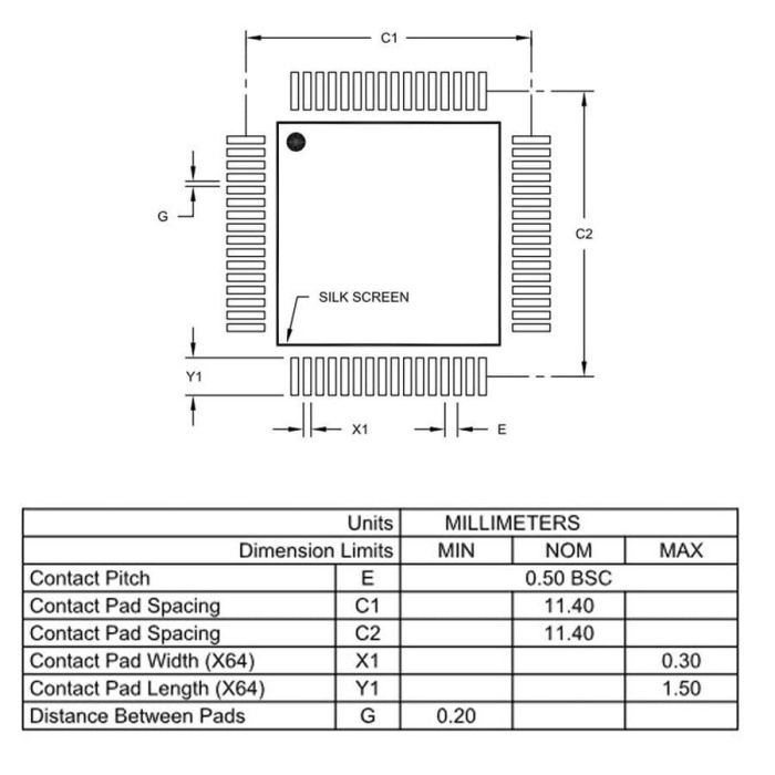 PIC24FJ256GB106 I/PT SMD 16-Bit 32MHz Mikrodenetleyici TQFP-64