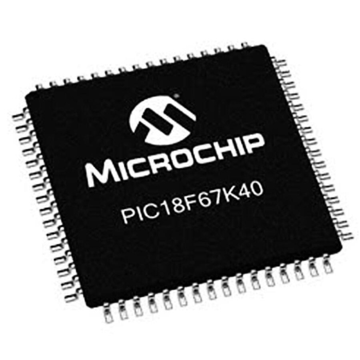 PIC18F67K40-I/PT 8-Bit 64MHz SMD Mikrodenetleyici TQFP64