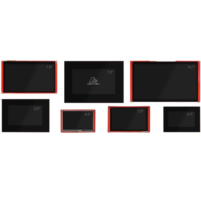 5 Inch Nextion HMI Display C-Kapasitif Ekran - Dokunmatik