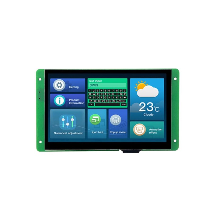 7 Inch Dwin HMI Display Kapasitif Ekran - Dokunmatik