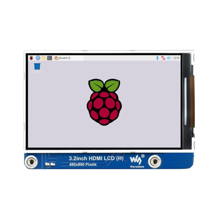 3.2 inç HDMI IPS LCD Ekran (Y) 480×800