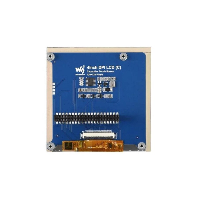 Raspberry Pi 4 inç Kare Kapasitif Dokunmatik Ekran LCD (C)