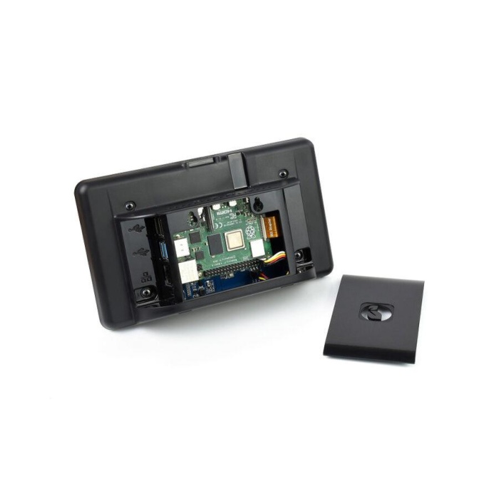 Raspberry Pi 7 inç Kapasitif Dokunmatik IPS Ekran Muhafaza Kutulu -1024×600