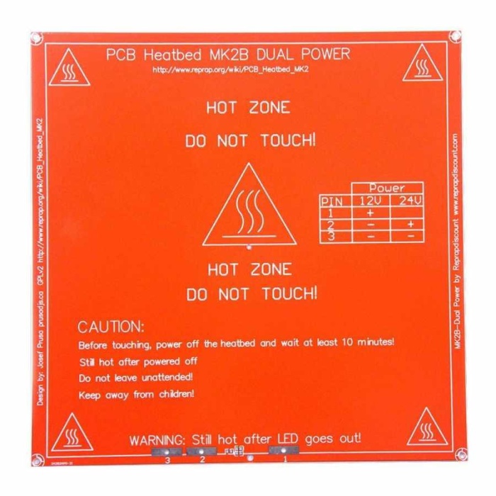 3D Yazıcı Isıtıcı Levha - MK2A Reprap Ramps v1.4