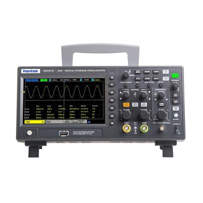 Hantek DSO2C10 2 Kanal Dijital Osiloskop 100MHz 1GS/s