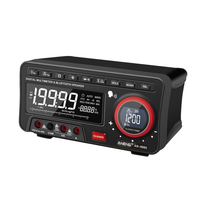 ANENG AN999S Profesyonel Dijital Multimetre ve Bluetooth Hoparlör