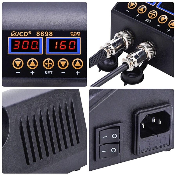 JCD 8898 750W Lehimleme İstasyonu