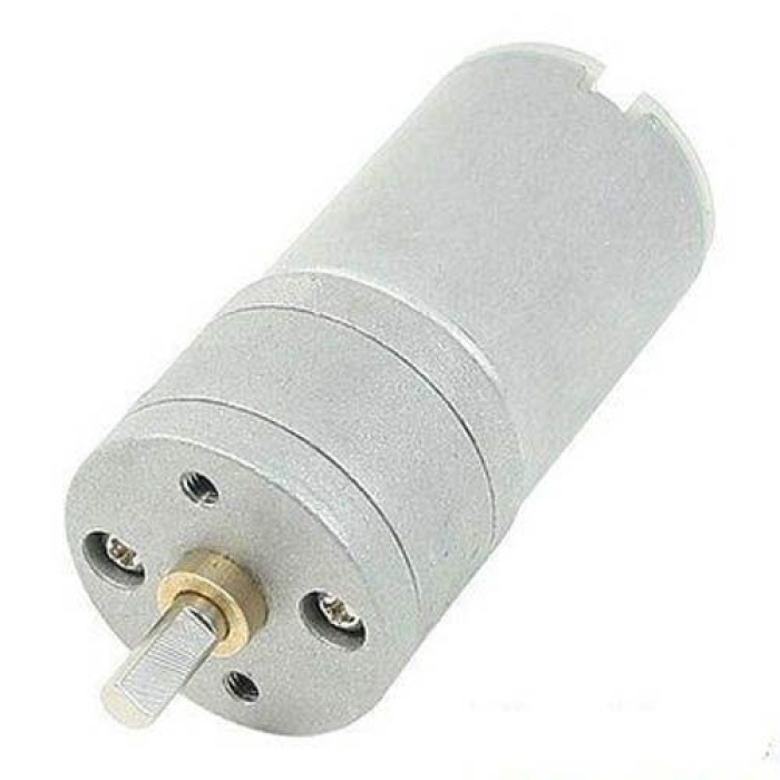 25mm 12V 500RPM Redüktörlü DC Motor