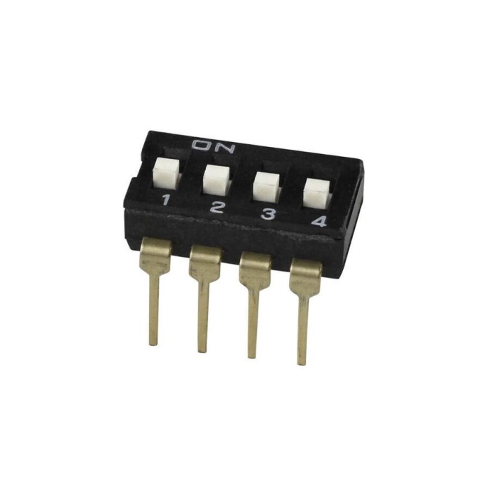 4 Pin Entegre Tipi Dip Switch