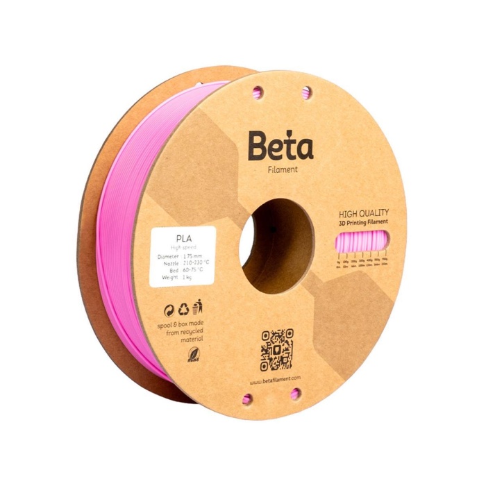 Beta PLA High-Speed Filament Rose Pink