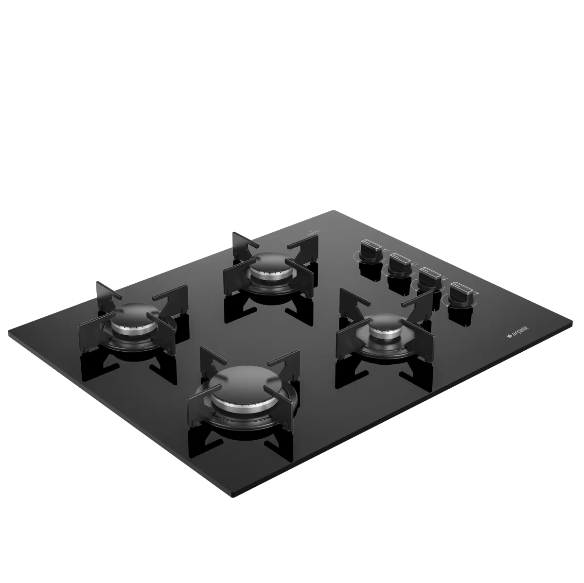ARÇELİK OCD T 651 ES Gazlı Cam Tablalı Ocak