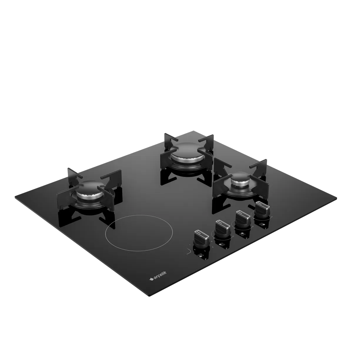 ARÇELİK OXD T 602 ES Gazlı Cam Tablalı Ocak