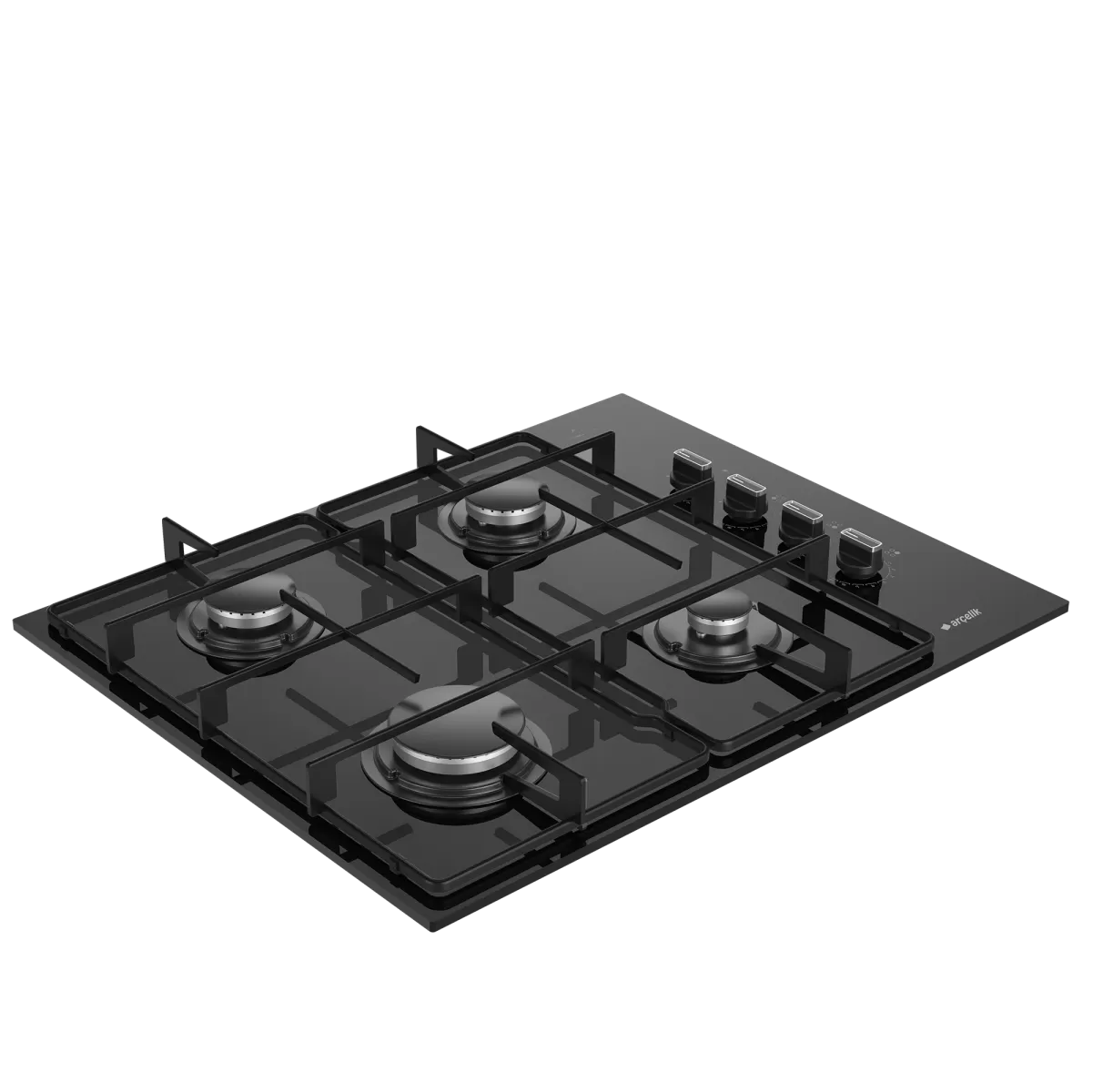 ARÇELİK OCD D 651 EKS Gazlı Cam Tablalı Ocak