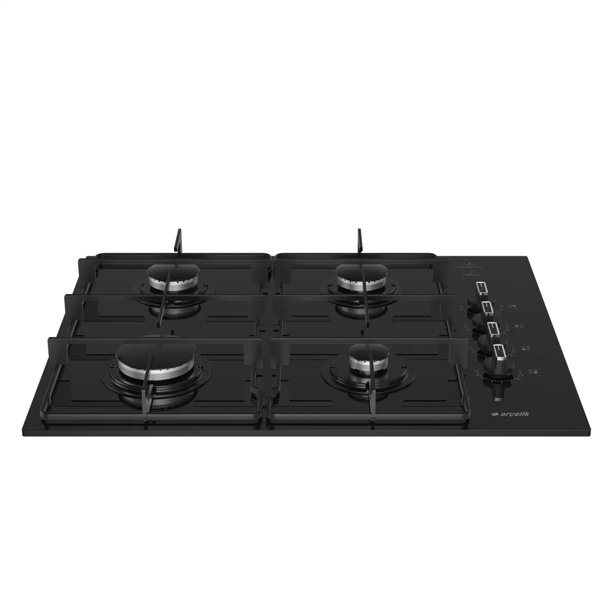 ARÇELİK OCD D 651 EKS Gazlı Cam Tablalı Ocak