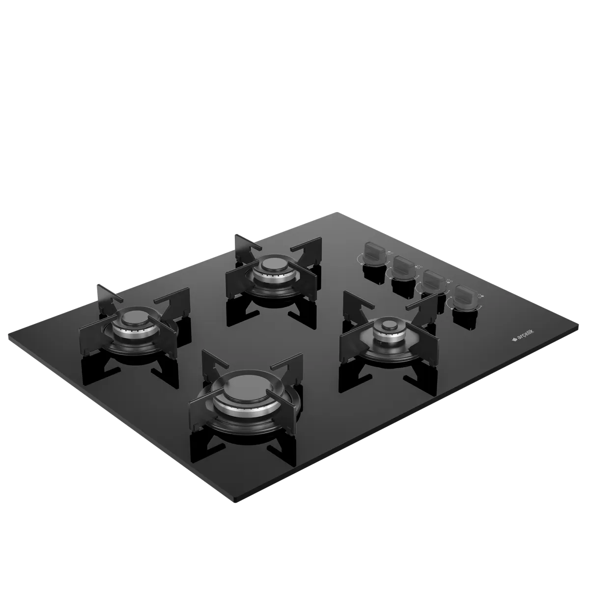 ARÇELİK OCD T 651-2 ES Gazlı Cam Tablalı Ocak