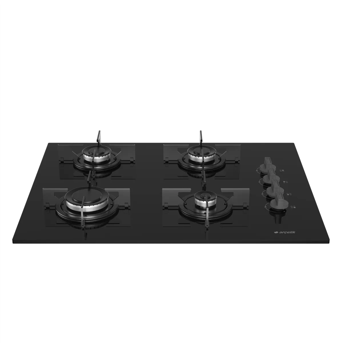 ARÇELİK OCD T 651-2 ES Gazlı Cam Tablalı Ocak