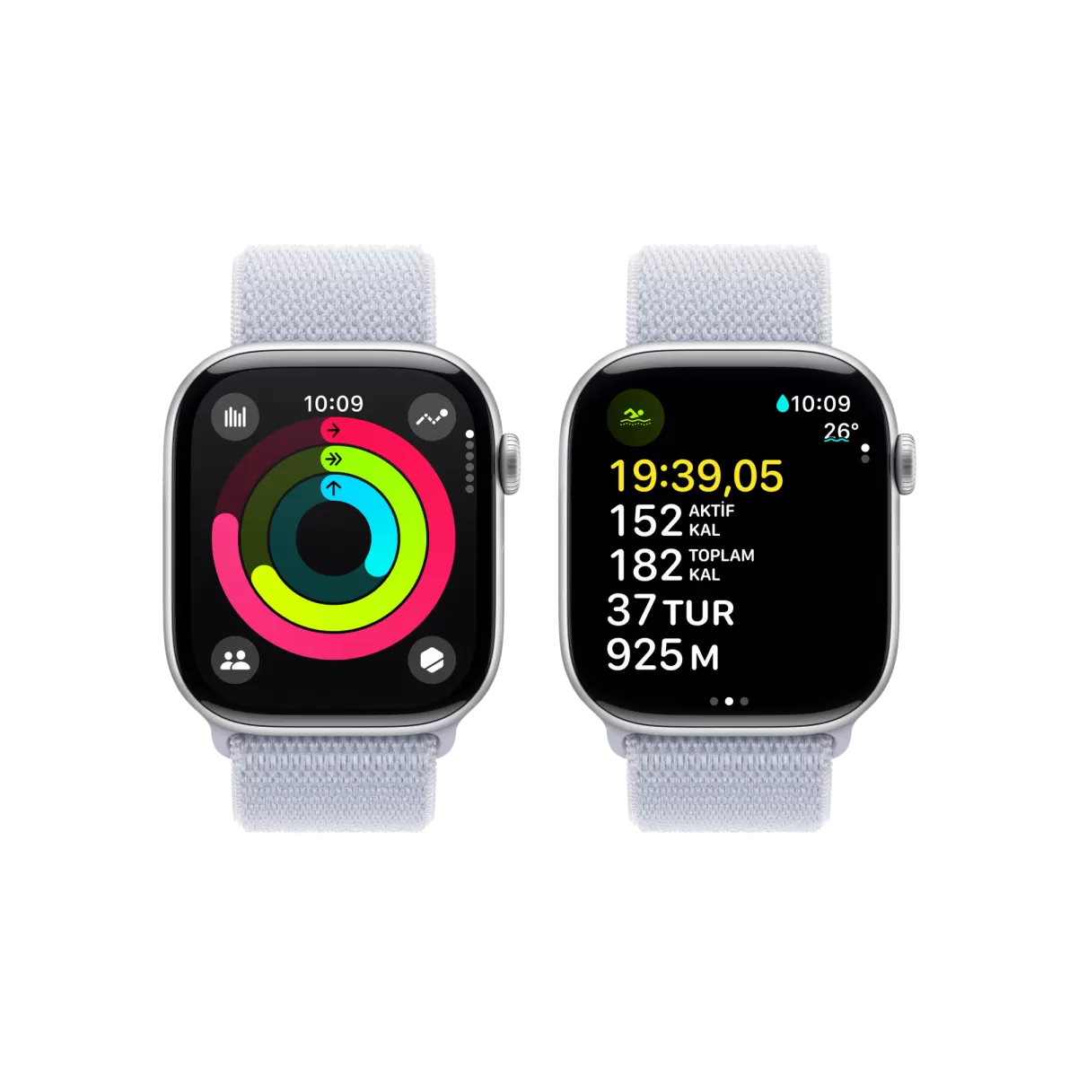 APPLE Apple Watch 10 GPS 46mm Gümüş SL Akıllı Saat
