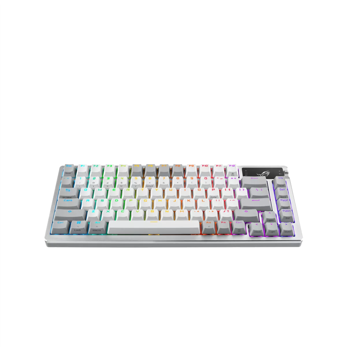 ASUS Asus ROG AzothNX RSBeyaz Kablosuz Klavye Oyuncu Ekipmanları