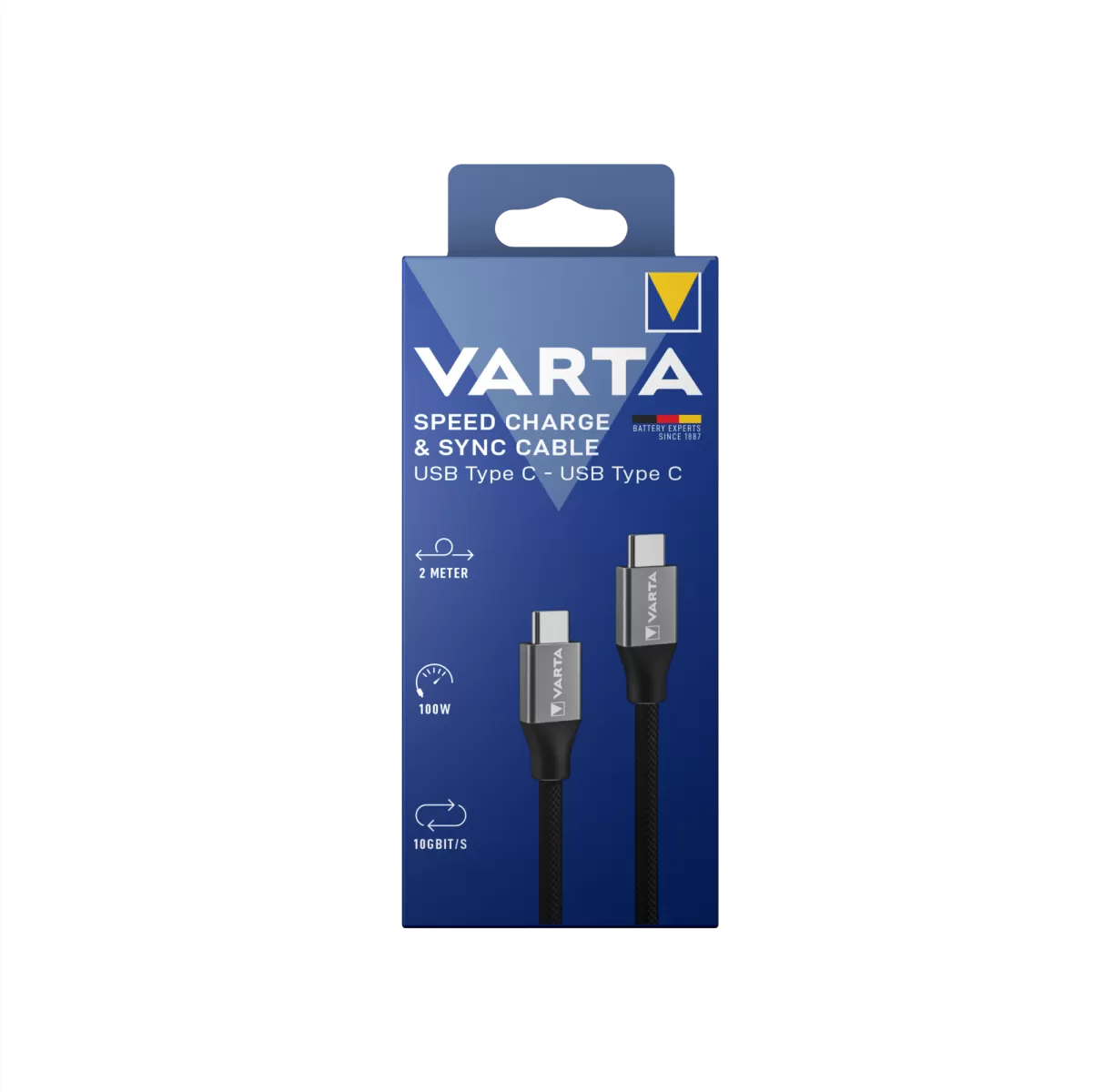 Varta VARTA Şarj Kablosu 2m C-C Şarj Kabloları