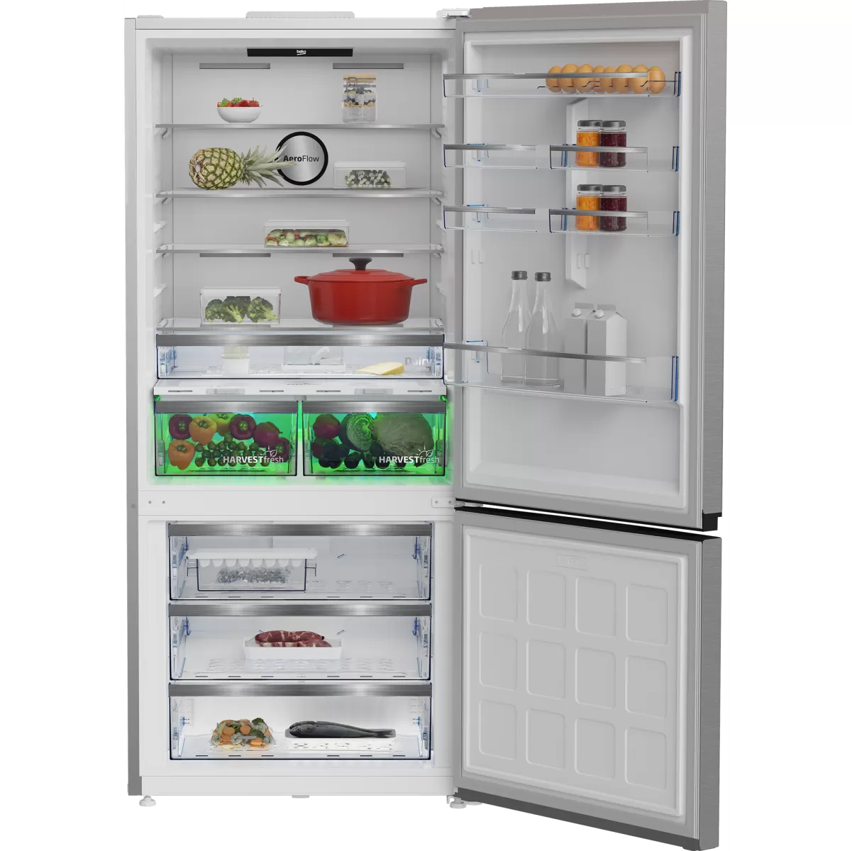 Beko 683616 EI Alttan Donduruculu Buzdolabı