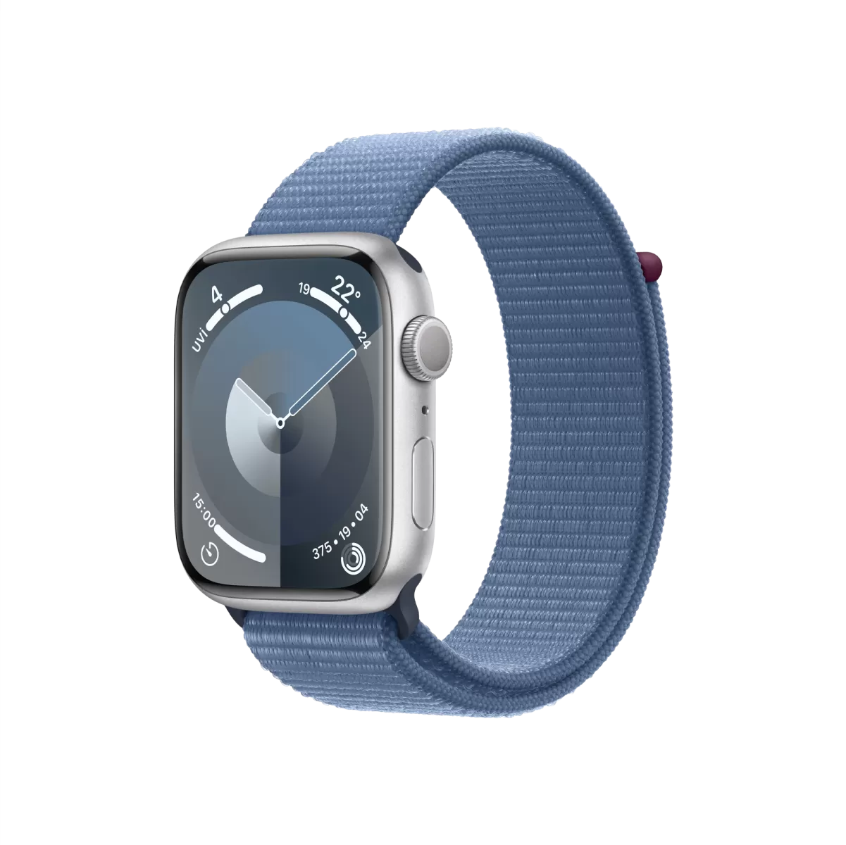 APPLE Apple Watch S9 45mm Gümüş Kış Mavi SL Akıllı Saat