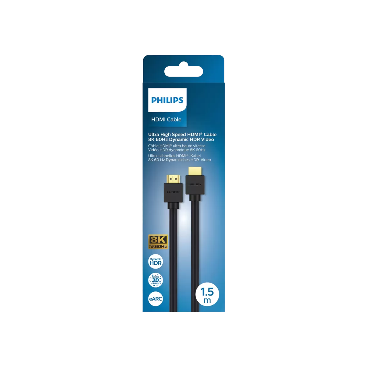 PHILIPS Philips HDMI 2.1 Kablo 1.5m Çevre Birimleri
