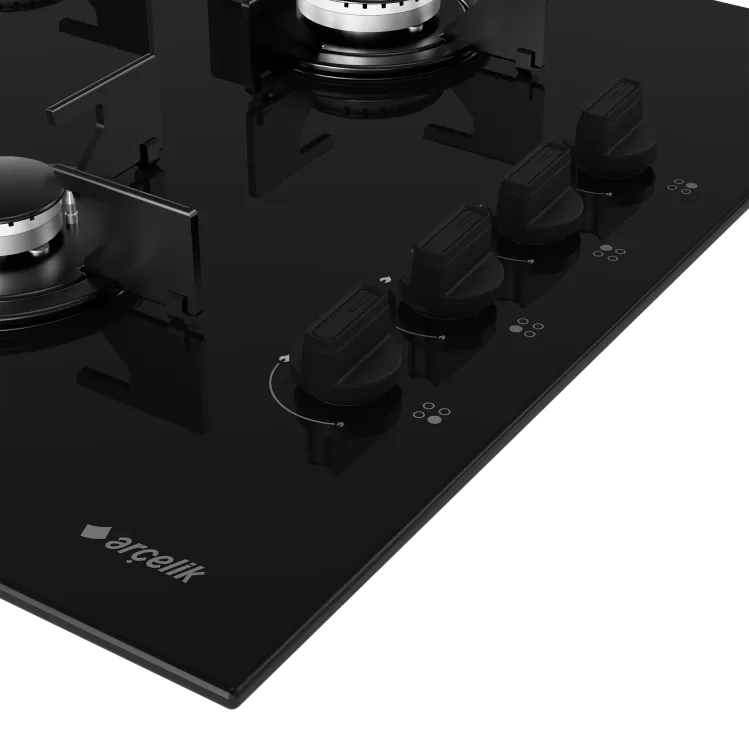 ARÇELİK OCD T 601-1 ES Gazlı Cam Tablalı Ocak