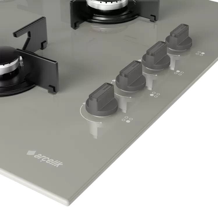 ARÇELİK OCD T 601-1 EG Gazlı Cam Tablalı Ocak