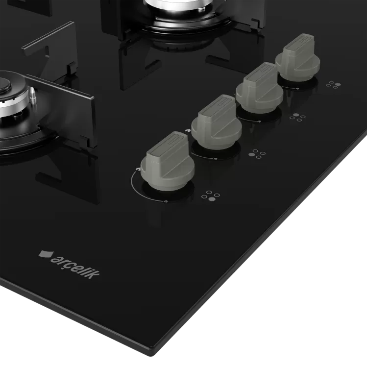 ARÇELİK OCD T 651-2 ES Gazlı Cam Tablalı Ocak