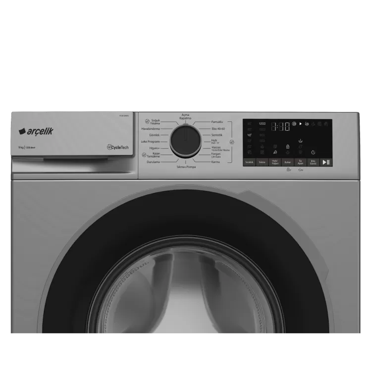 ARÇELİK 9120 DMXS 9 Kg Çamaşır Makinesi