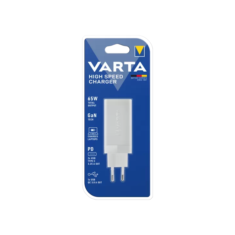 Varta VARTA Hızlı Şarj Adaptör 65W Şarj Cihazları