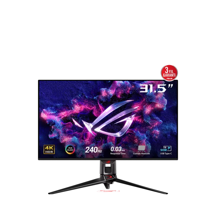 ASUS Asus ROG Swift PG32UCDM 31.5inch Monitör Oyuncu Ekipmanları