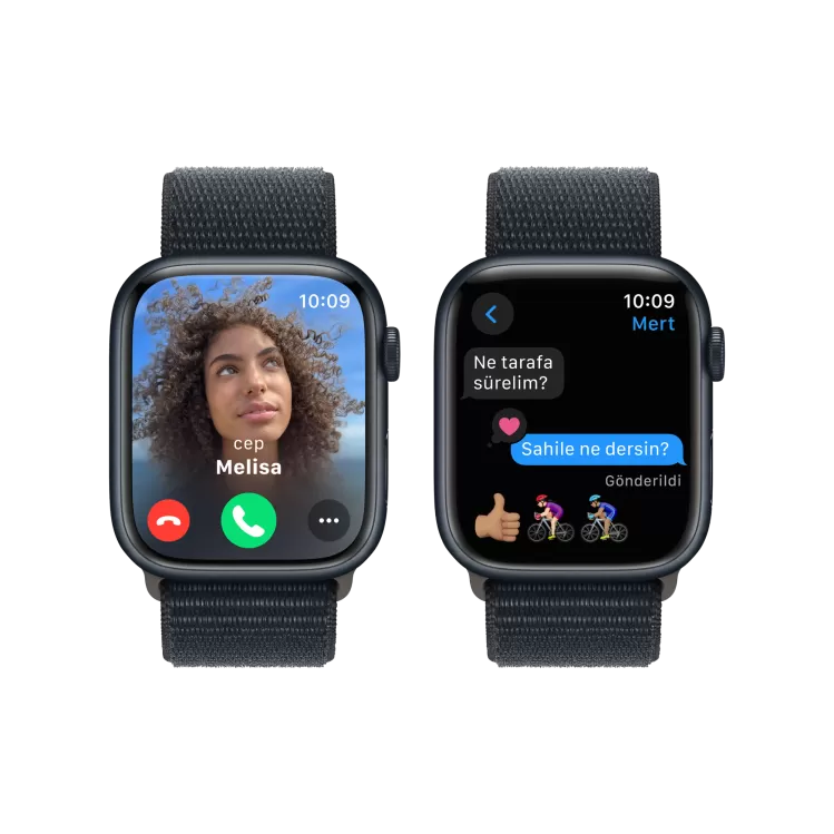 APPLE Apple Watch S9 45mm Gece Yarısı SL Akıllı Saat