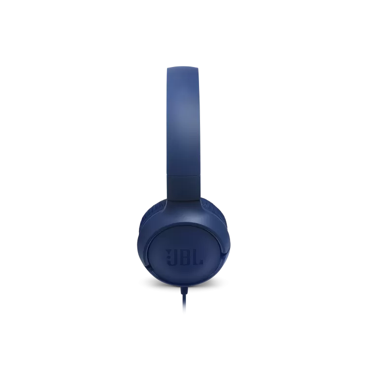 JBL JBL T500 Kablolu Mik. Kulaklık Mavi Kulaklık