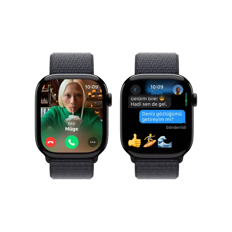 APPLE Apple Watch 10 GPS 46mm Siyah SL Akıllı Saat