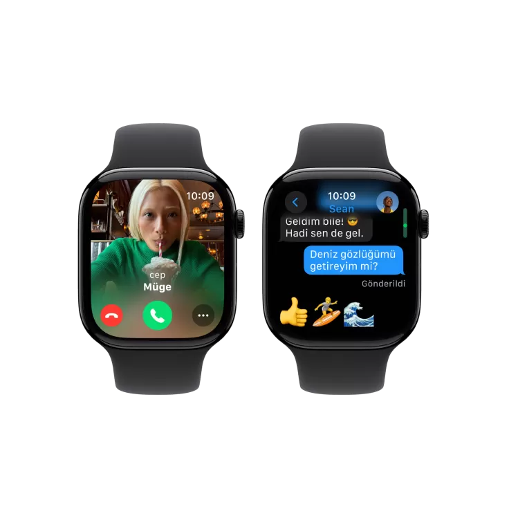 APPLE Apple Watch 10 GPS 42mm Siyah SB-M/L Akıllı Saat