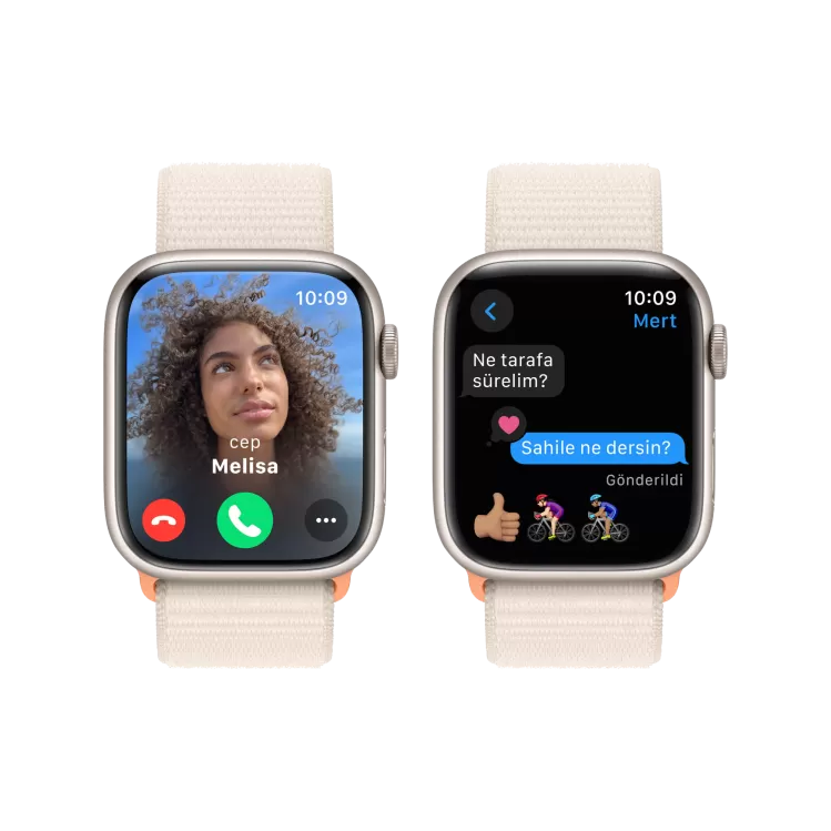 APPLE Apple Watch S9 45mm Yıldız Işığı SL Akıllı Saat