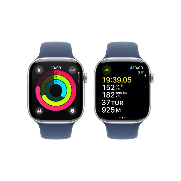 APPLE Apple Watch 10 GPS 46mm Gümüş SB-S/M Akıllı Saat