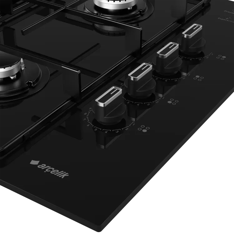 ARÇELİK OCD D 651-2 EKS Gazlı Cam Tablalı Ocak