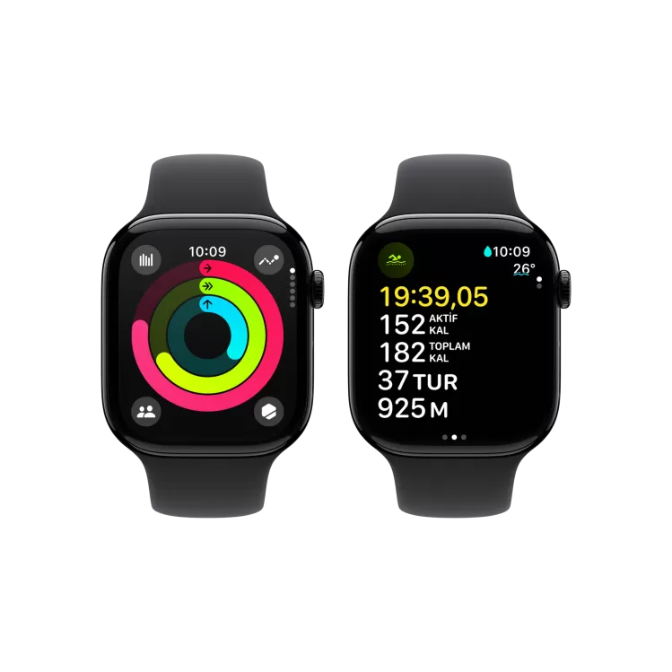 APPLE Apple Watch 10 GPS 42mm Siyah SB-S/M Akıllı Saat