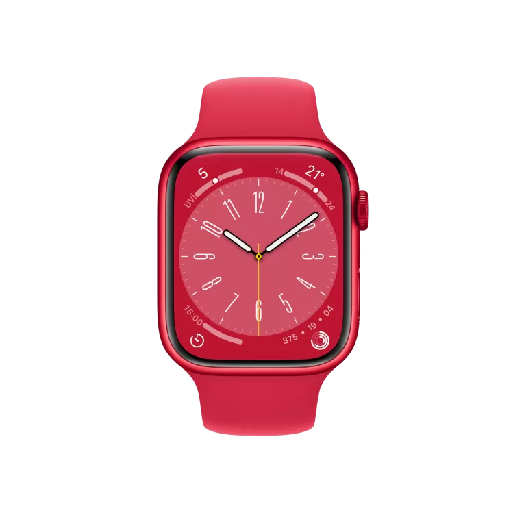APPLE Apple Watch Series 8, 45mm Kırmızı Akıllı Saat