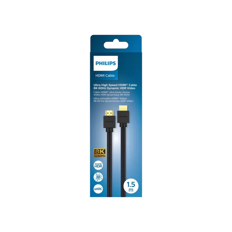 PHILIPS Philips HDMI 2.1 Kablo 1.5m Bilgisayar Çevre Birimleri