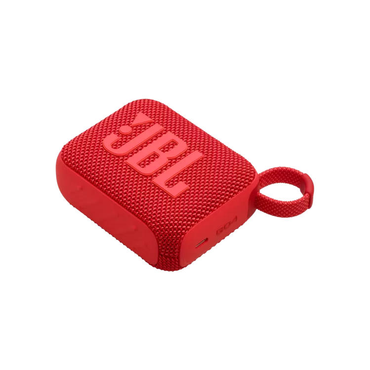 JBL JBL Go4 Bluetooth Hoparlör, IP67 Kırmızı Hoparlör