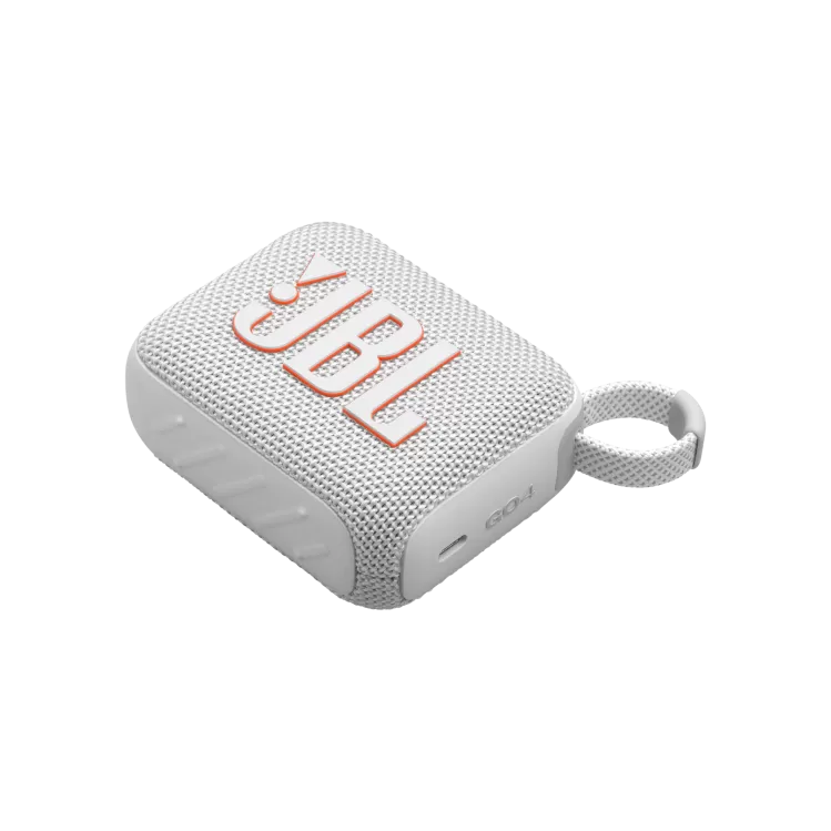 JBL JBL Go4 Bluetooth Hoparlör IP67 Beyaz Hoparlör