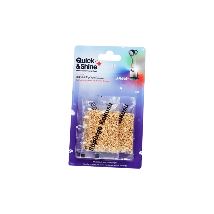 Quick & Shine Elektrikli Süpürge Kokusu Küçük Ev Aleti Temizlik ve Bakım Ürünleri